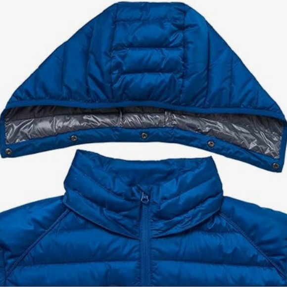 Fit Space Mens Down Alternative Jacket Quilted Lightweight Packable Padding Coat - Picture 5 of 9